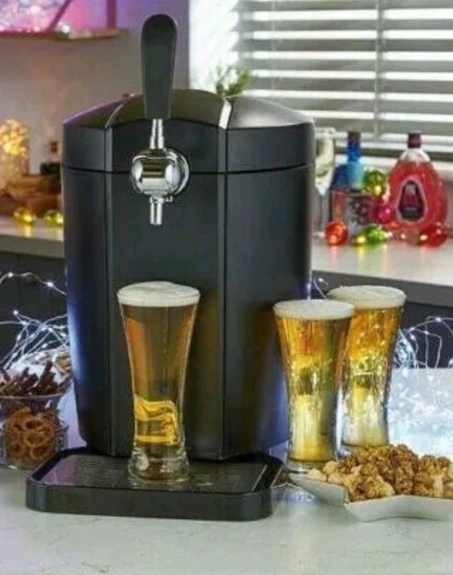 5 LITRE BEER Tap / Dispenser Draught Home Bar Lager Drink Cooler Pump £
