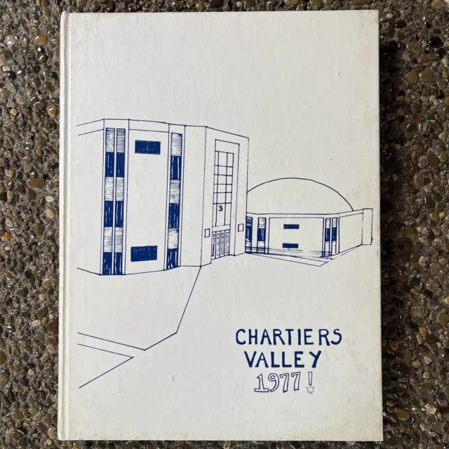 CHARTIERS VALLEY HIGH School 1977 Yearbook Char Valley Bridgeville, PA ...
