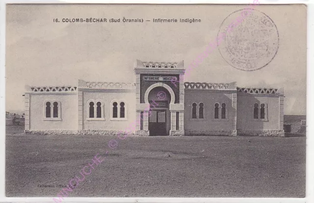 CPA Algerie Colom Bechar Infirmerie Native South Oran Edit Ideal Ps ca1916