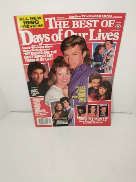 The Best of Days of our Lives Magazine February 1990 Edition