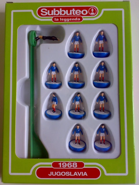 Subbuteo - La Leggenda N°18 : Équipe De Yougoslavie 1968 - Figurines - Boîte D'origine