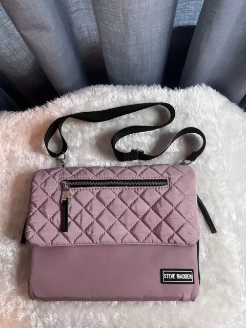 New Steve Madden Bjodie Pink Crossbody Bag