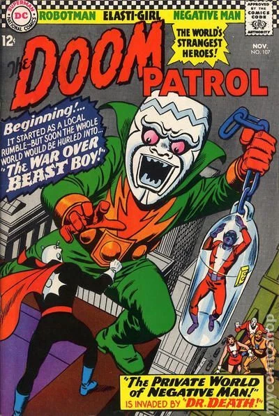Doom Patrol #107 VG- 3.5 1966 Stock Image