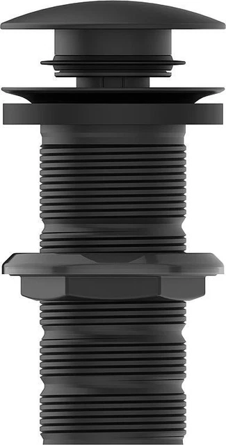 Ideal Standard Push-Open, schwarz matt, ohne Überlauf