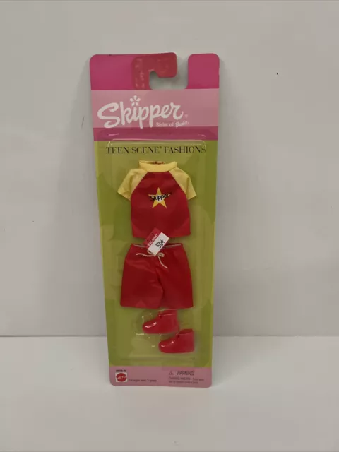 Vintage 2000~Skipper~Sister of Barbie Teen Scene Fashions Doll Clothes 68028 new