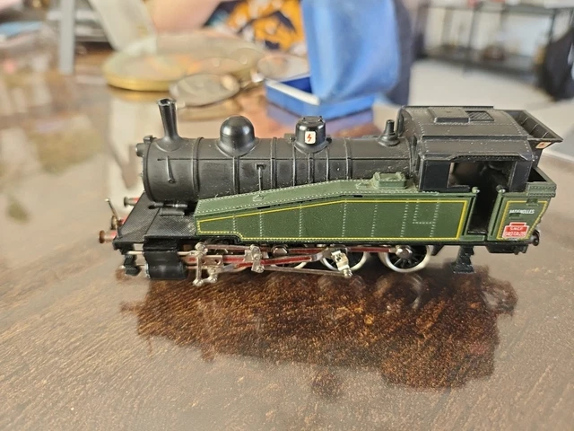 Rare jouef ho 8296 locomotive tender de manoeuvre 030t locotender 1925 moteur ok - Collection