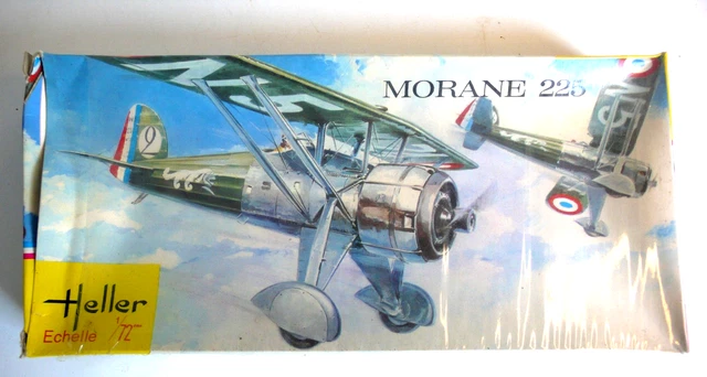Kit Maquette Heller Musée Bréguet 643 - Échelle 1/72 - Dimensions 34x13 Cm - Occasion