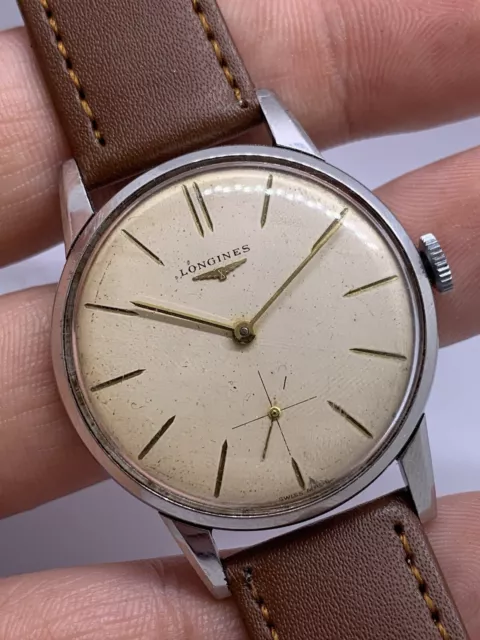 VINTAGE LONGINES 30L del 1962 Cassa acciaio 35 mm Ref. 8888 Swiss Made EUR 249 00 PicClick IT