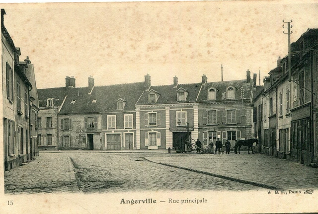 Map ANGERVILLE Rue Principale Le Maréchal Ferrant