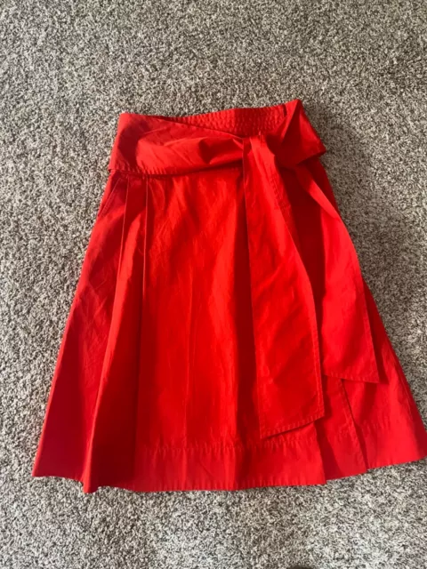 Tory Burch Cotton Wrap Skirt Size 4