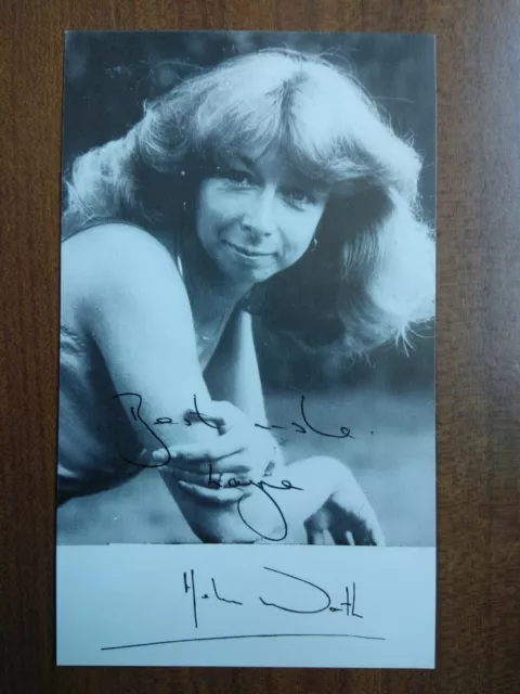 HELEN WORTH *Gail Platt* CORONATION STREET PRE-SIGNED AUTOGRAPH CAST PHOTO CARD