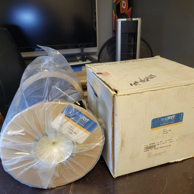Sealryt Premium Braided Mechanical Packing Style 462 .500X.500 10 Lbs New $249