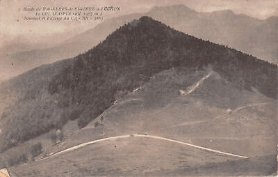 R279623 Route de Bagneres de Bigorre a I. Uchon. Le Col D Aspin. Postcard