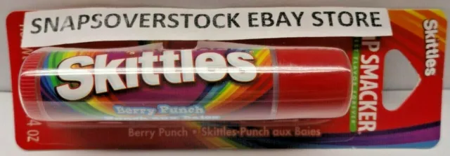 Skittles Berry Punch Flavored Lip Balm, 0.14 Oz. Tube, Brand New Free Shipping