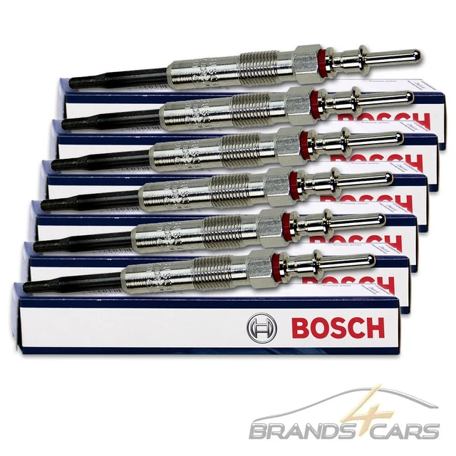 6x BOSCH GLÜHKERZE DURATERM FÜR BMW 5-ER E60 E61 6-ER E63 E64 7-ER E65 E66 E67