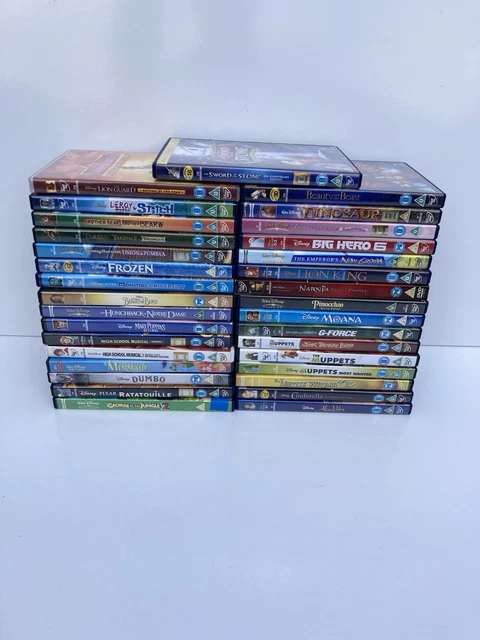 HUGE 33 X Disney Animation - Film Bundle DVD Job Lot £26.68 - PicClick UK