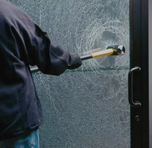 Durchsichtiger 100 Mikron Sicherheitsschutz Bruchschutz Pro Fensterfarbfolie