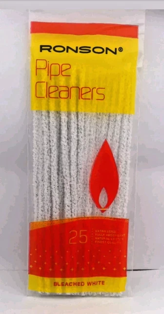 100 Cure-Pipes Blancs Germanus - Nettoyants Ou Pour Loisirs Créatifs, Doux Et Absorbants
