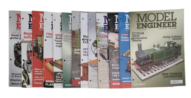 Model Engineer Magazine Bundle From 2008 Jan-June, , Illustrated, Pre Owned