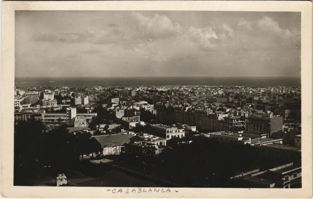 CPA AK CASABLANCA City Center View MOROCCO (24200)