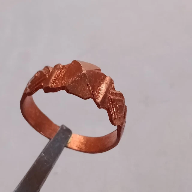 Very Old Rare Ancient Viking Ring Bronze Artefact Authentic Amazing