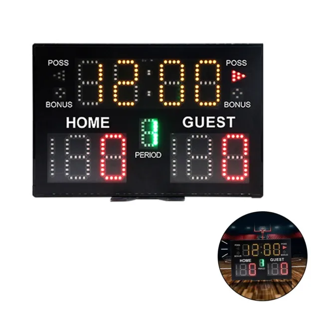 Langlebig LED-Anzeigetafel 3000CD 5-stufige Helligkeit Fußball Für Basketball