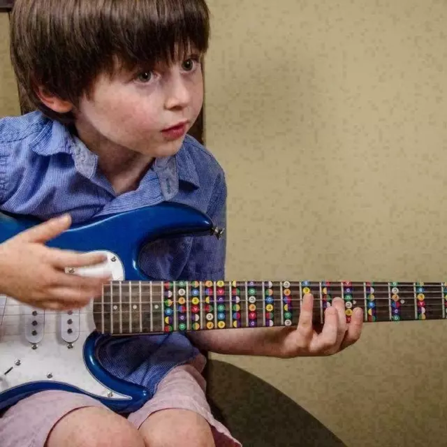 Guitar Scale Name Stickers Electric Guitar Beginner Q5Y4 Accessories 3