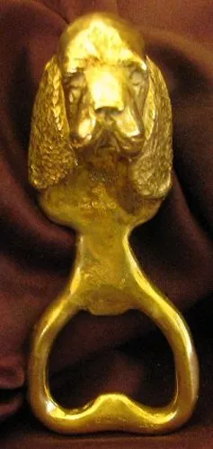 SUSSEX SPANIEL Bottle Opener in Bronze SUSSEX SPANIEL Bottle Opener in Bronze