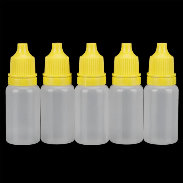 (yellow)Drop Bottle Liquid Dropper Bottle Eye Drops Container For Home Eye
