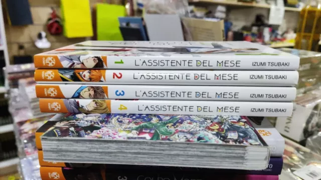 L'ASSISTENTE DEL MESE volumi 1-2-3-4-5-6 ed. rw goen manga seq. completa