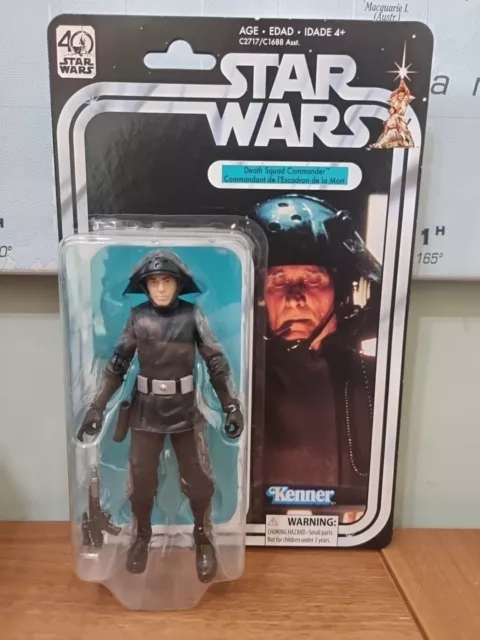 Star Wars The Black Series 40th Anniversary Death Squad Commander - New MOC