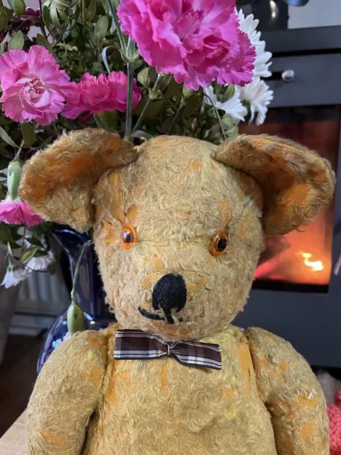 Old Antique Vintage Loved English teddy bear