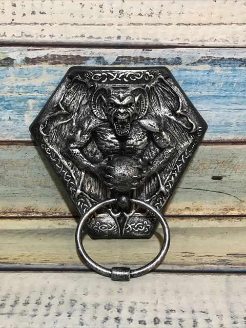 Spirit Halloween Gargoyle Door Knocker Rare Prop Decor Animated Tested (p3)