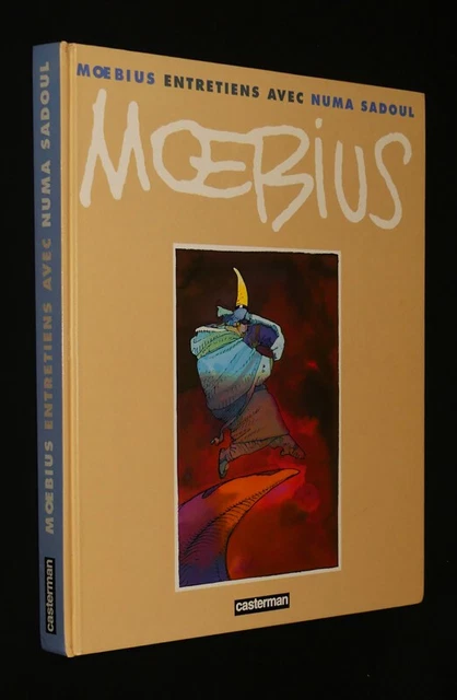 MOEBIUS ENTRETIENS * Numa Sadoul * Casterman * EO 1991 * TTBE+