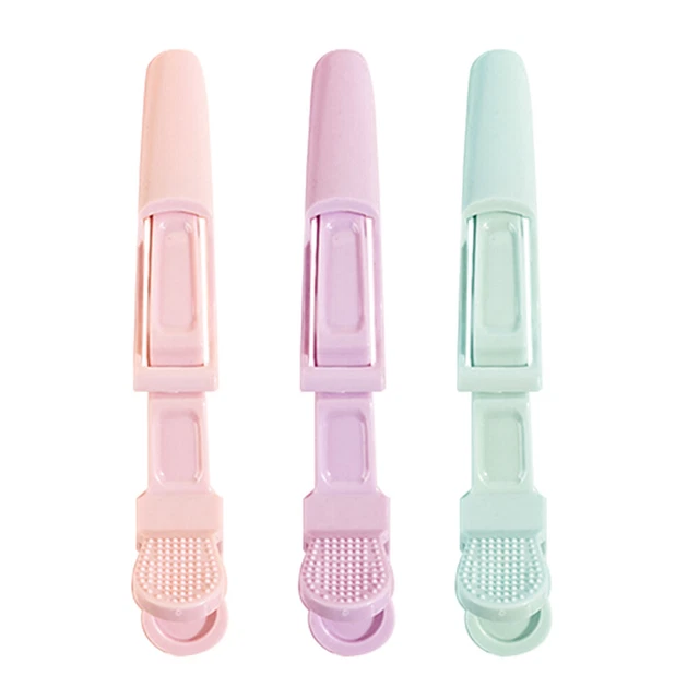 Durable Plastic Clamps Alligator Hair Clip for Professional Barber Salon Styling