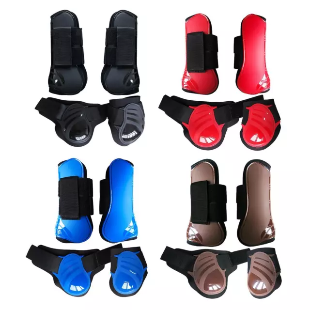 Horse Tendon Fetlock Boots (Set Of 4)Horse Jumping Leg  for Riding