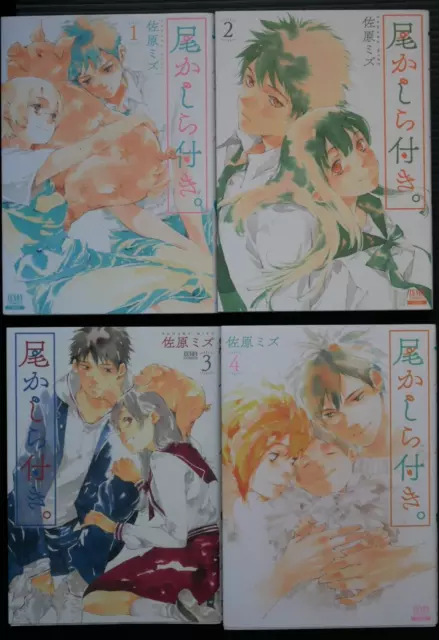 Okashira Tsuki. Manga Vol.1-4 Komplettset von Mizu Sahara – aus JAPAN