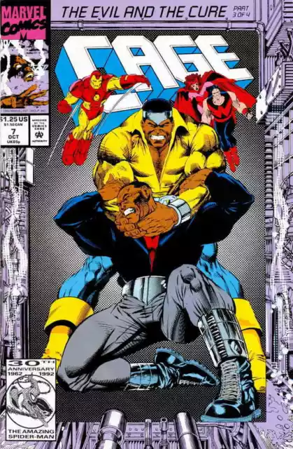 Cage #7 Marvel Comics October Oct 1992 (VFNM)