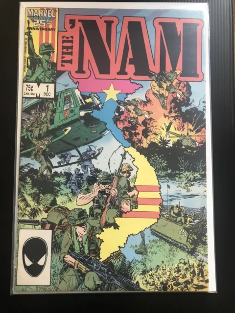 The 'Nam 1 1986 Marvel Comics - Michael Golden Cover Vietnam