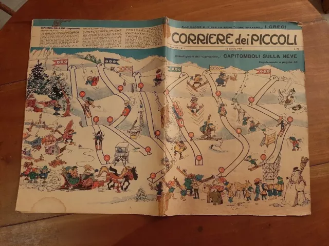 CORRIERE DEI PICCOLI/RAGAZZI MANCOLISTA Dal 1964 al 77. RARI.NO ACQUISTO DIRETTO