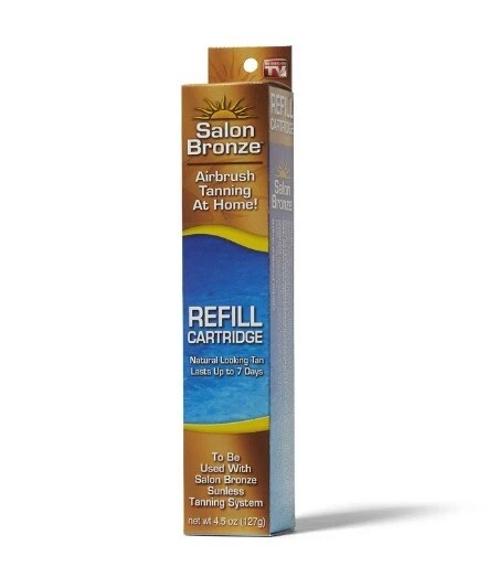 Cartucho de recarga sistema de bronce aerógrafo salón 4,5 oz nuevo sellado