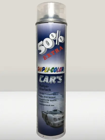 Vernis clair- transparent brillant carrosserie automobile Dupli-Color 600ml