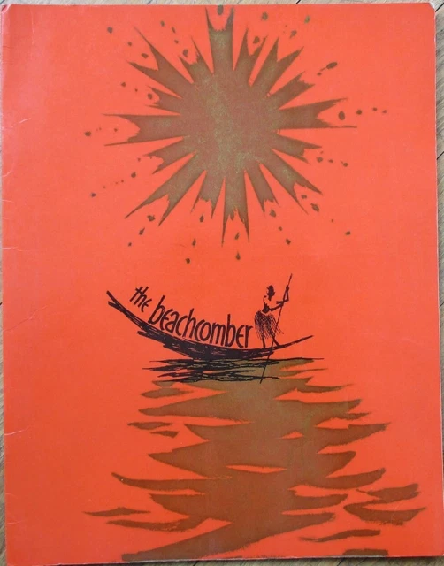 Tiki Bar 1972 Restaurant Menu, The Beachcomber, England UK, Cocktails Tiki Bar 1972 Restaurant Menu, The Beachcomber, England UK, Cocktails