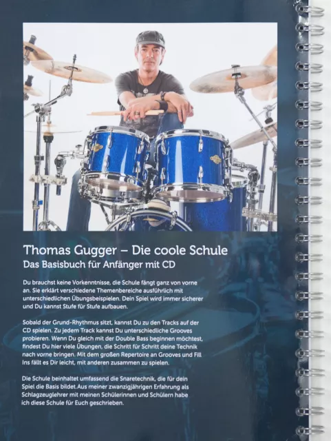 Schlagzeugschule - Die coole Schule für Anfänger und Wiedereinsteiger mit CD 2