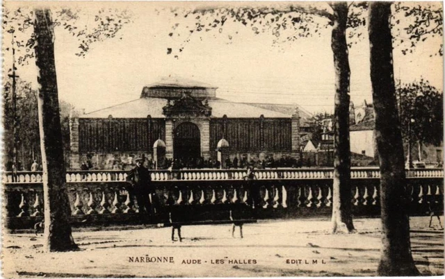 Narbonne - CPA NARBONNE -PONT VOLTAIRE ENTREE DE LA VILLE CIRCULEE