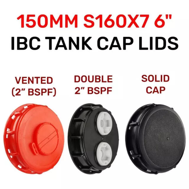 Bucket Lid IBC Adapter Single-hole Breathable Vent Top Water Farm Tank