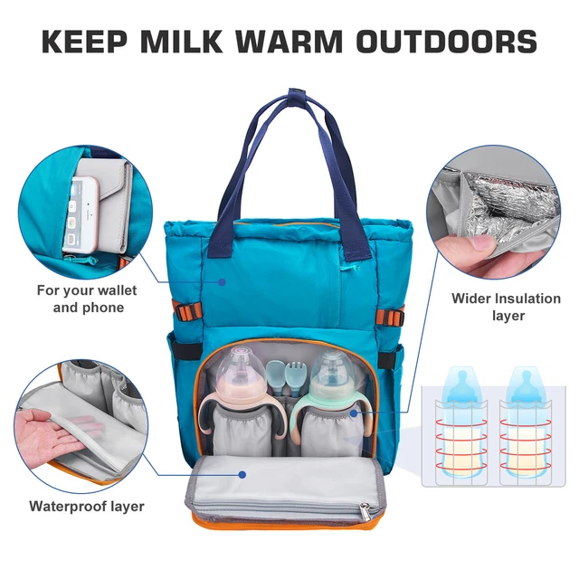 Mummy Mom Maternity Nappy Diaper Bag Large Capacity Baby Travel Backpack Handbag 2