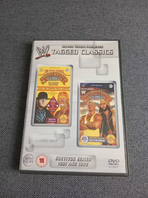 WWE....Survivor Series 1991 & 1992....WWE Tagged Classics DVD - RARE DVD