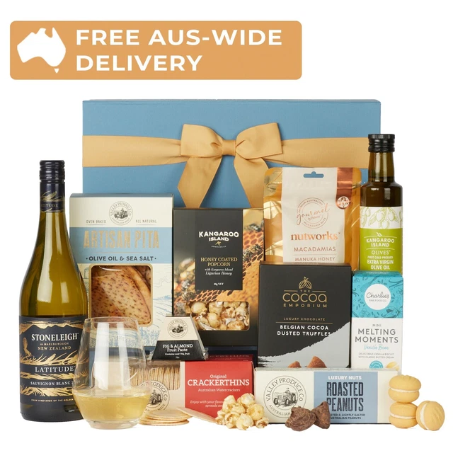 White Wine & Gourmet Selection Hamper