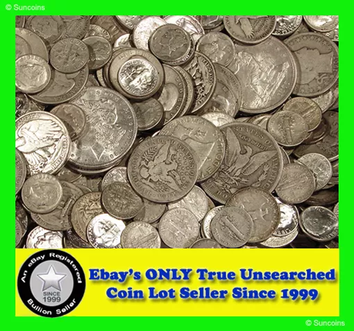 Absolutely The Best Coin Lot Deal On Ebay! ""All Silver""